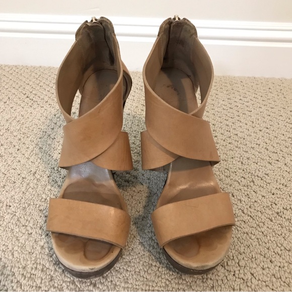 DVF vintage opal wedge sandal size 7 - Picture 11 of 11